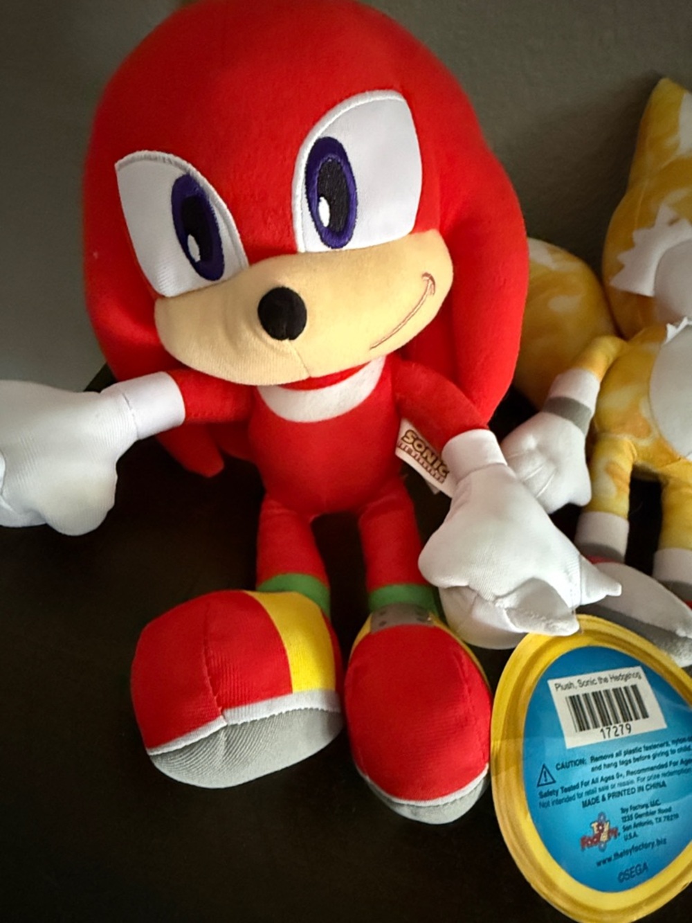 Sonic the Hedgehog Plush Toys- Knuckles, Tails and Sonic - Picture 2 of 7